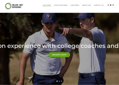 College Golf Experience